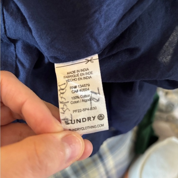 Sundry Anthropologie| 100% Cotton Aloha Floral Strapless Maxi Dress | - Picture 10 of 11